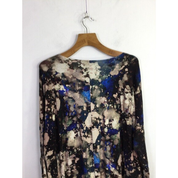 Bryn Walker Womens Damien Tunic Top Galaxy Print Knit Jersey Multicolor Size M - Picture 14 of 16
